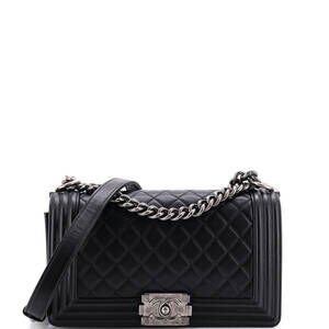 Chanel Old Medium Boy Flap Bag